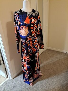 CK Bradley Maxi Dress Multicolor Sz XL